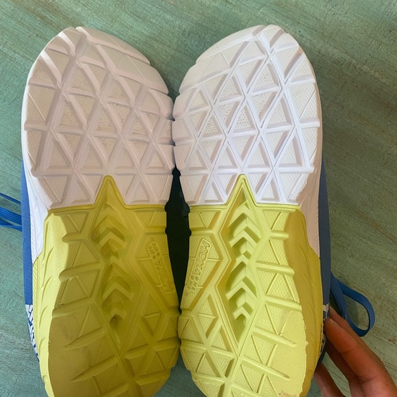 Hoka One One Mach 2 Profly Blue Mesh Running Shoes Sz 8.5 - Picture 5 of 10